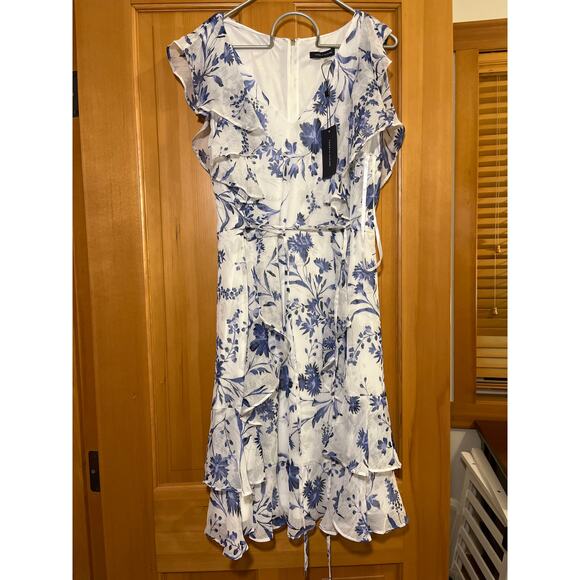 Tommy Hilfiger chiffon dress - Sz 14 NWT - Picture 1 of 5